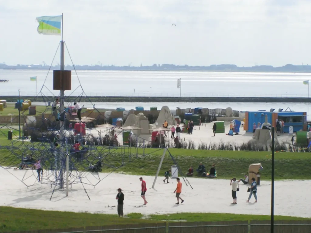Aufnahme des Spielplatzes am Friesenstrand